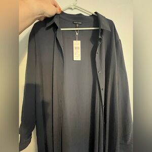 NWT Eileen Fisher silk crepe dresss